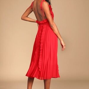 Lulus Dark Red Dress